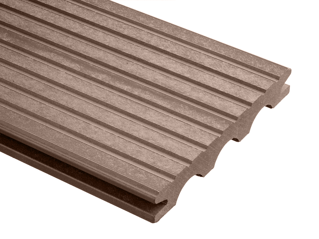 ТЕРРАСНАЯ ДОСКА МАССИВ HOLZDORF 140×20Х2400 ММ,КЛАССИК 2 Горіх